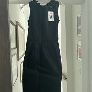 New fitted black dolce & gabana dress.  .